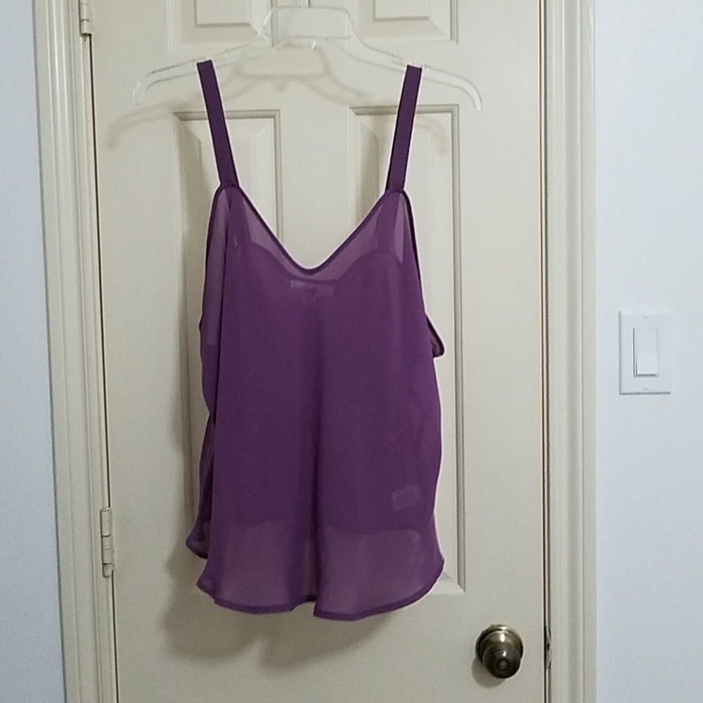 Coldwater Creek Sheer Camisole Top